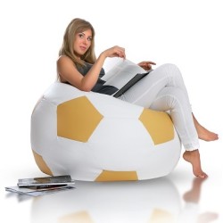 Pouf Fauteuil Ballon de Foot - Confort et Style 2